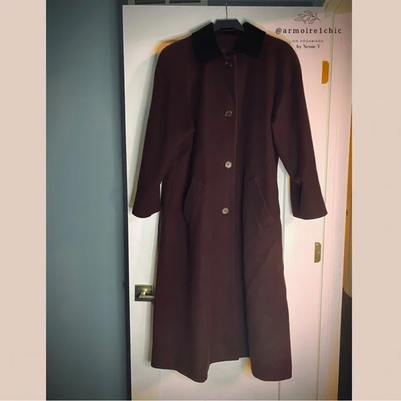 💐JONES NEW YORK Button-Down Full Length Trench Coat | Women’s Size XL - Picture 9 of 10